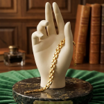 Gold Brick Link Bracelet
