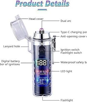 Waterproof Plasma Arc Lighter-4.jpg