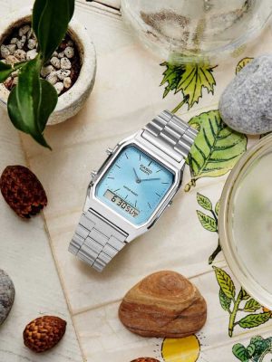Casio Women's Quartz Analog Watch with Stainless Steel Strap