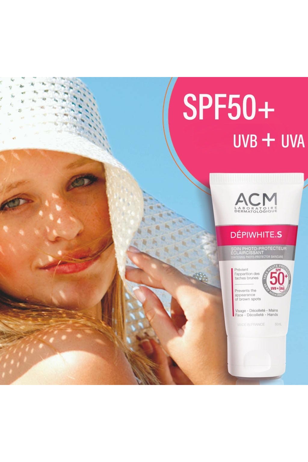 acm-whitening-photo-protector-skincare-spf-50-original-8400022 ACM - Whitening Photo - Protector Skincare SPF 50+ (Original) - Zambeel