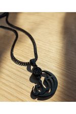 Allah Calligraphy Pendant Necklace - Zambeel