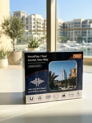 Anna - Mini Clip MP3 Player with Built - in Speaker - Zambeel