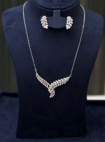 Asymmetric Leaf Jewelry Set - Zambeel