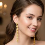 Aurora Drop Zircon Earrings - Zambeel