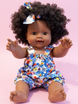 Baby MayMay Curly Hair Baby Doll - Zambeel