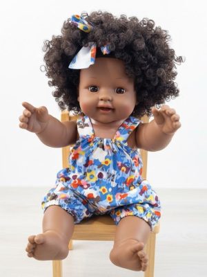 Baby MayMay Curly Hair Baby Doll - Zambeel