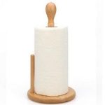Bamboo Paper Roll Stand - Zambeel