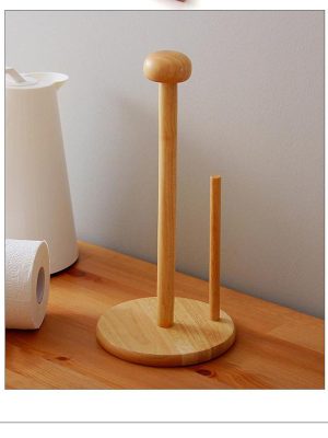 Bamboo Paper Roll Stand - Zambeel