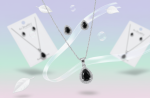 Black Teardrop Cubic Zirconia Set - Zambeel