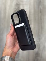 Black Wallet Phone Case with Card Holder - Zambeel