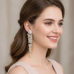 Bloom Royale Crystal Earrings - Zambeel