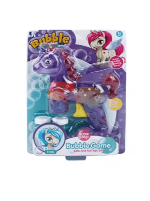 Bubble Game Unicorn Bubble Blower - Zambeel