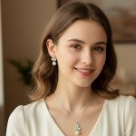 Butterfly & Pearl Pendant Jewelry Set - Zambeel