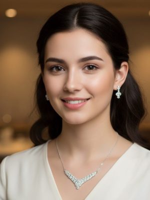 Celeste Vine Crystal Jewelry Set - Zambeel