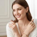 Classic Double Initial Jewelry Set - Zambeel