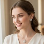 Classic Pearl Pendant Jewelry Set - Zambeel