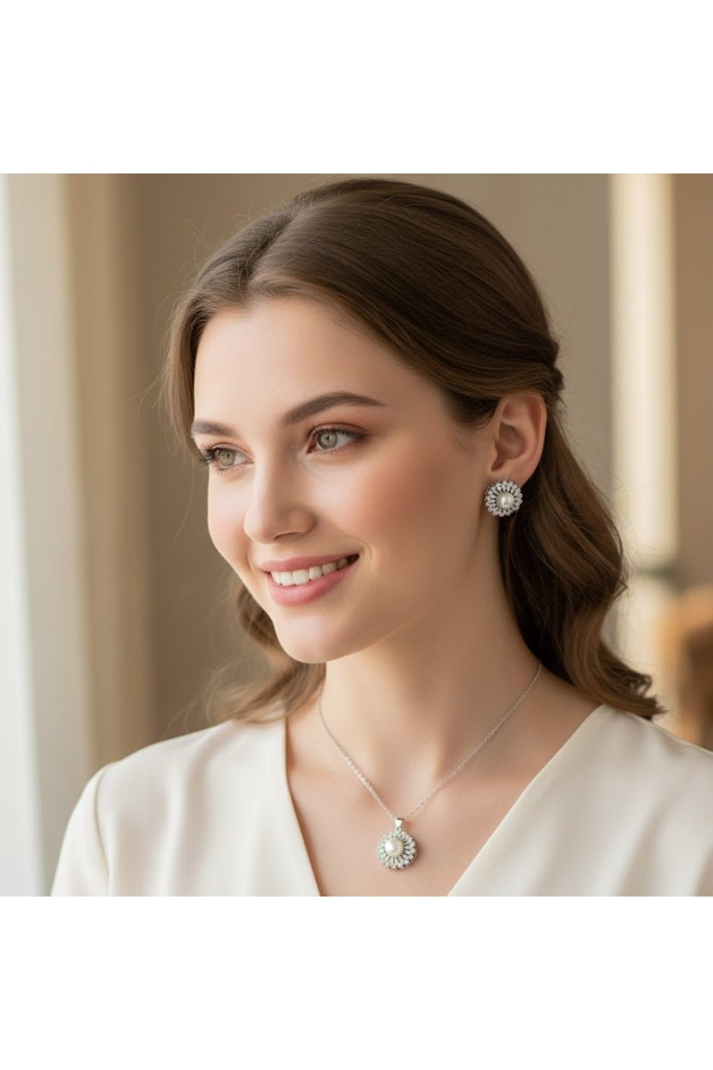 classic-pearl-pendant-jewelry-set-4579530 Classic Pearl Pendant Jewelry Set - Zambeel