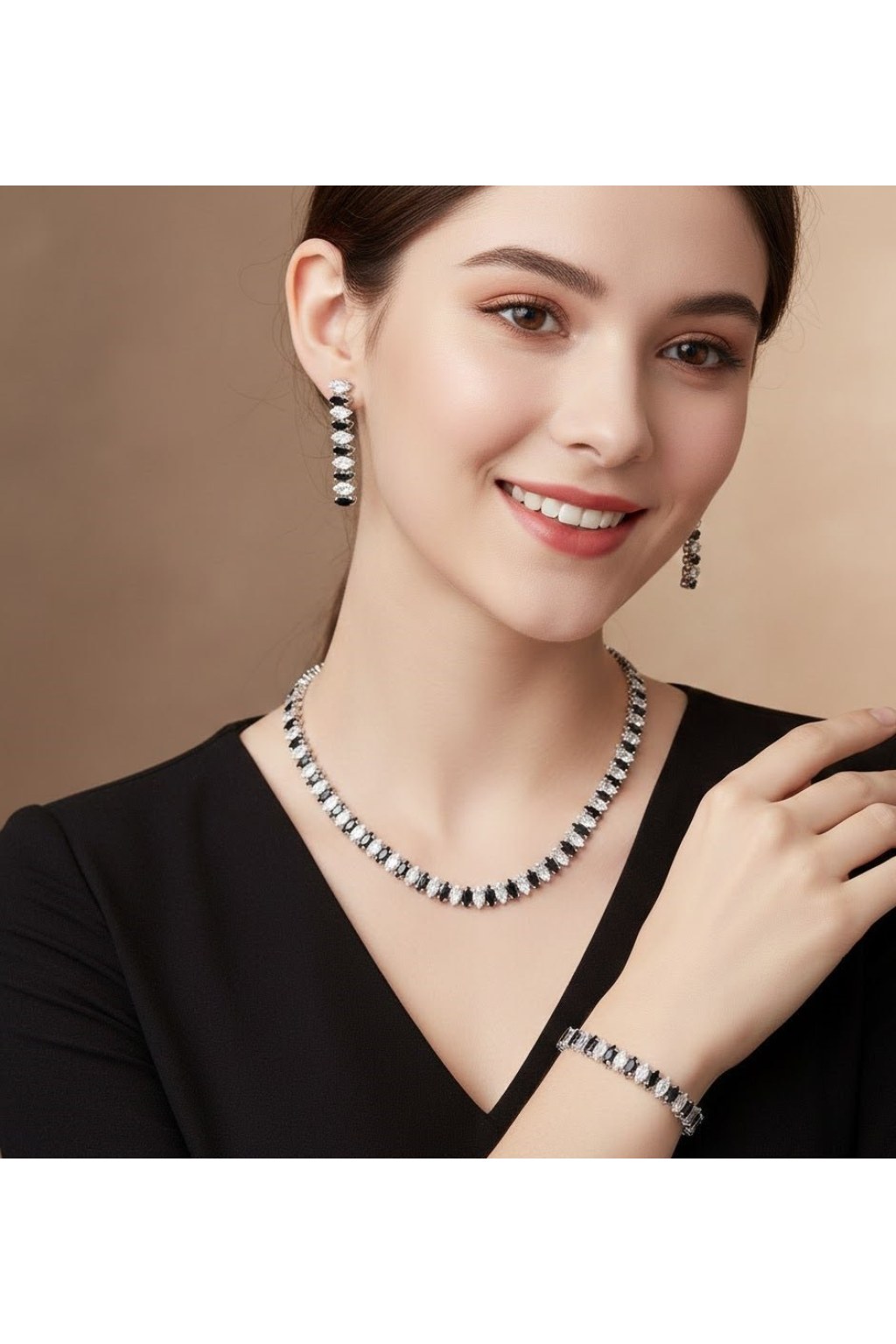 classic-white-crystal-marquise-cut-jewelry-set-9167643 Classic White Crystal Marquise Cut Jewelry Set - Zambeel