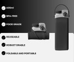 Collapsible Silicone Water Bottle - Zambeel