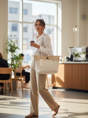 Cortina Textured Tote Bag - Zambeel