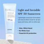 COSRX - Ultra - Light Invisible Sunscreen SPF 50 PA++++ (Original) - Zambeel