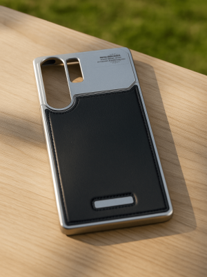 Creative Leather Patch Phone Case - Zambeel