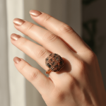 Crystal Dome Statement Ring - Zambeel