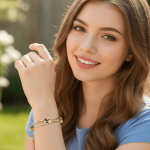 Crystal Heart Dual - Band Bangle - Zambeel