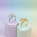 Crystal Leaf Ring - Zambeel
