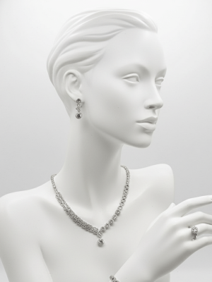 Crystal Link Jewelry Set - Zambeel