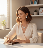 Crystal Link Jewelry Set - Zambeel