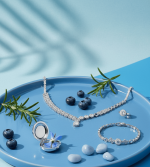 Crystal Link Jewelry Set - Zambeel