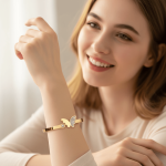 Crystal Wing Bangle - Zambeel