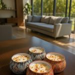 Decorative Floral Scented Tin Candles - Zambeel