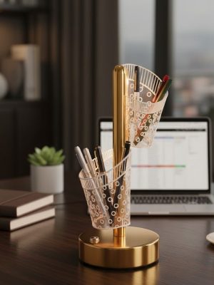 Decorative Leaf LED Table Lamp - Zambeel