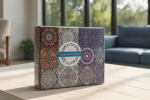 Decorative Scented Tin Candle Gift Set - Zambeel