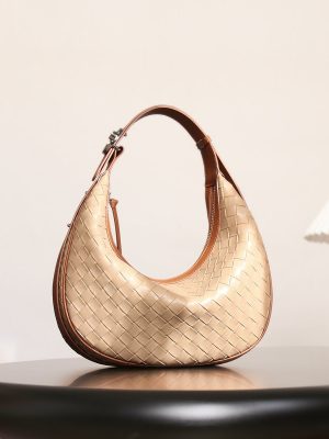 Design Niche Genuine Leather Bag Women's Woven - Zambeel