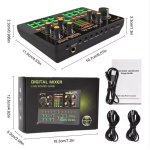 Digital Mixer Live Sound Card - Zambeel