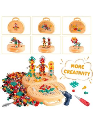 DIY Creative Screw Puzzle Suitcase - Zambeel