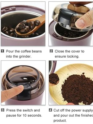 DLC - Electric Coffee Grinder - Zambeel
