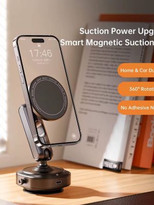 Magnetic Vacuum Phone Stand