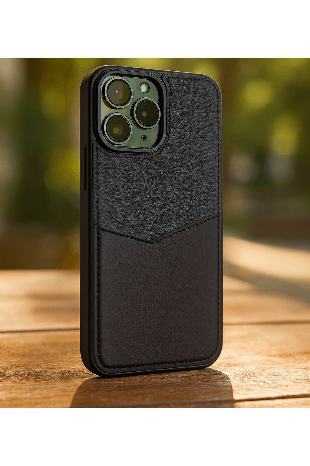 dual-tone-fabric-pu-leather-iphone-case-2545392 Dual - Tone Fabric & PU Leather iPhone Case - Zambeel