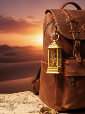Dubai Camel Lantern Souvenir - Zambeel