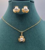 Elegant Gold - Toned Necklace & Earring Sets - Zambeel