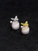 Elegant Pearl Butterfly Ring - Zambeel