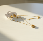 Elegant Round Crystal Jewelry Set - Zambeel