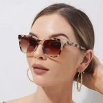 Fashionable Women's Ready - made Small - square - frame Sunglasses - Zambeel
