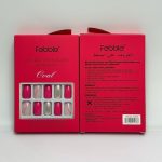 Febble - Hot Pink Sparkle Oval Nails (Original) - Zambeel