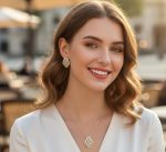 Filigree Waterdrop Pave Jewelry Set - Zambeel