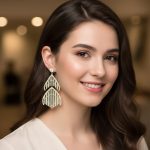 Floral Crown Zircon Studs - Zambeel